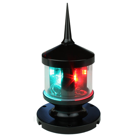 Luz de navegación LED tricolor/ancla/estroboscópica Lunasea [LLB-53BK-01-00]