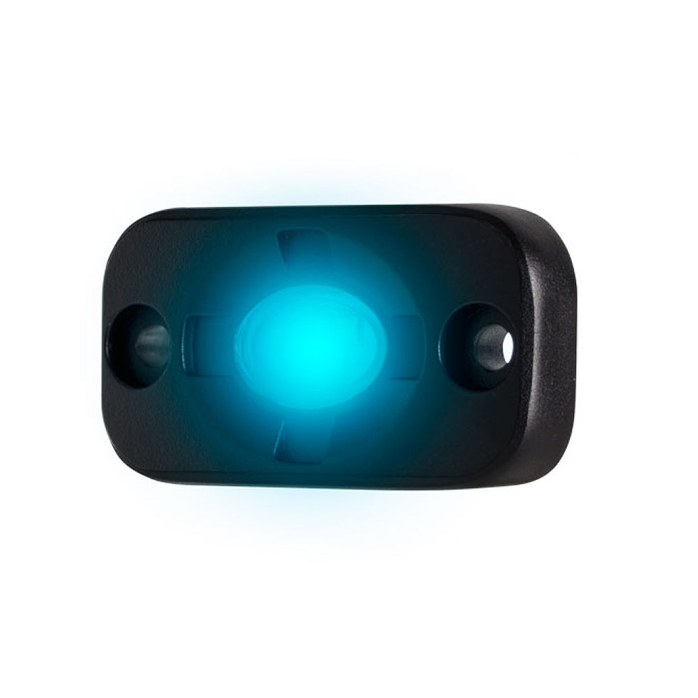 Cápsula de iluminación auxiliar HEISE - 1.5" x 3" - Negro/Azul [HE-TL1B]