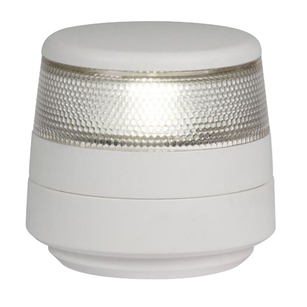 Lámpara de navegación blanca compacta Hella Marine NaviLED 360 compacta - 2 nm - Montaje fijo - Base blanca [980960011]