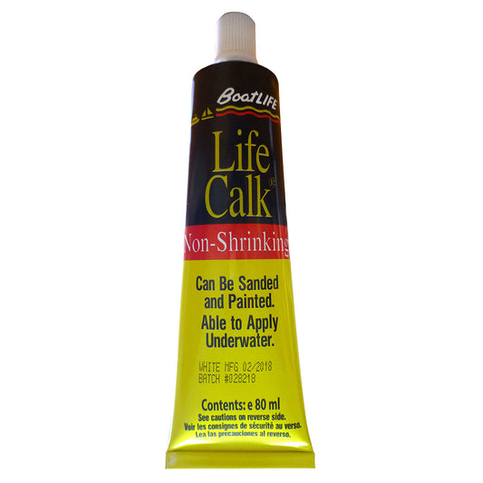 Tubo sellador BoatLIFE Life-Calk - No encoge - 2.8 FL. Oz - Blanco [1030]