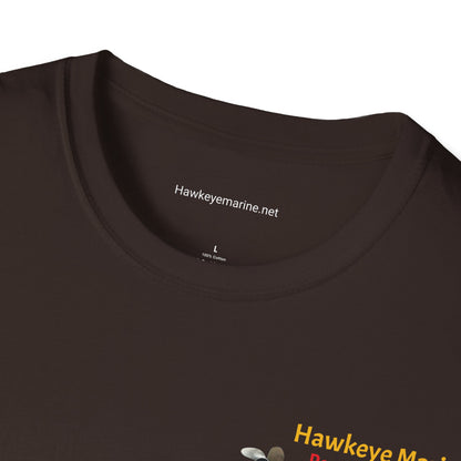 Hawkeye Marine - two boats Unisex Softstyle T-Shirt