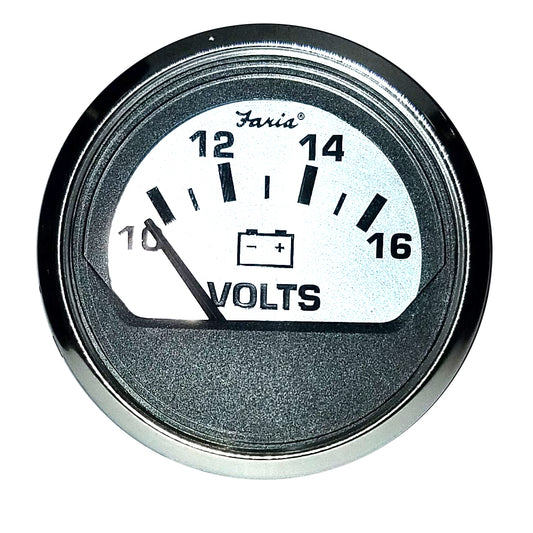 Voltímetro Faria Hilado Plata 2" [16023]