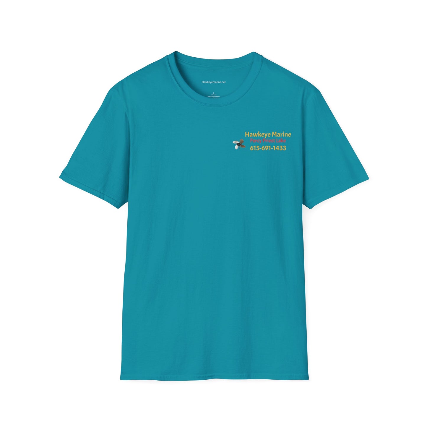 Hawkeye Marine - two boats Unisex Softstyle T-Shirt