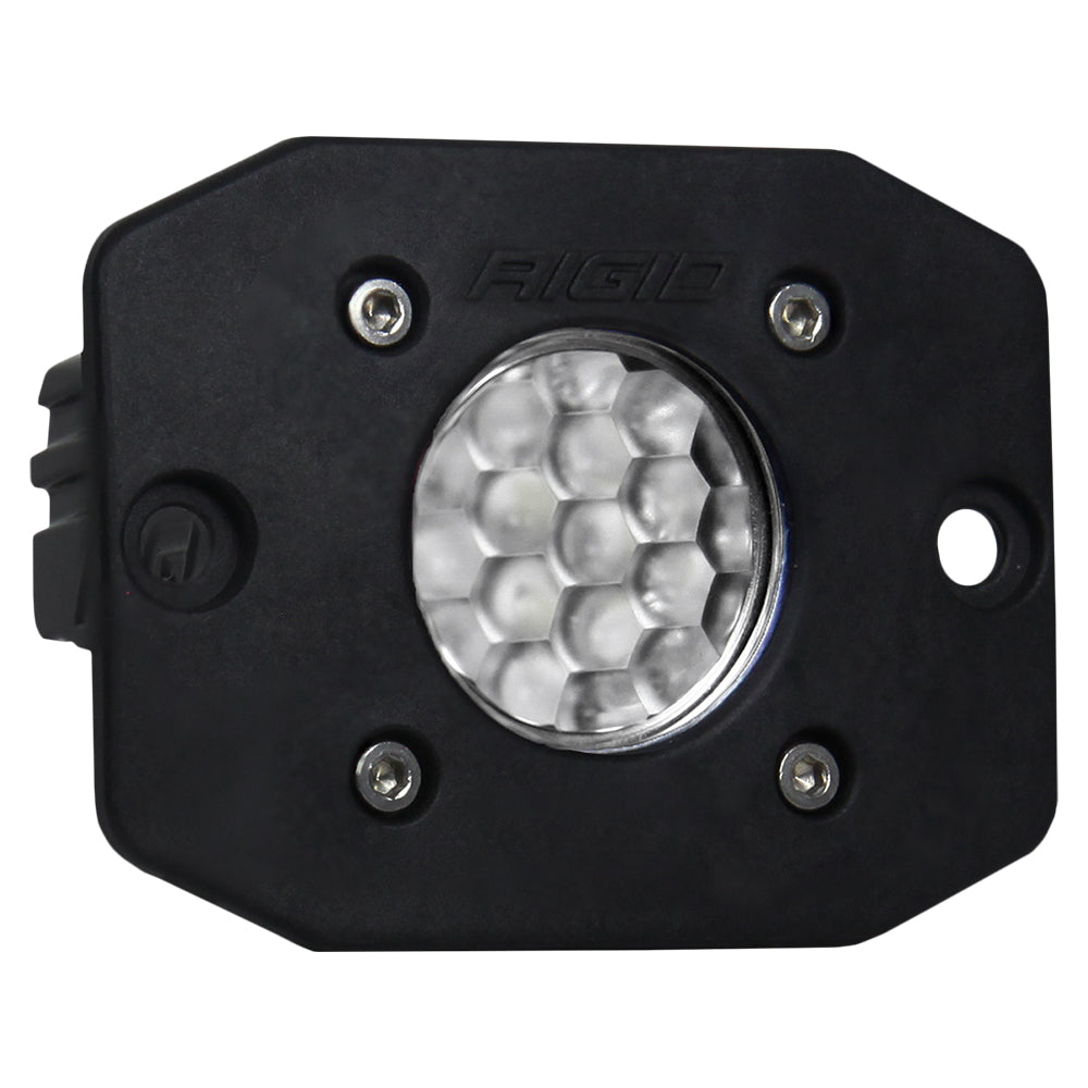 RIGID Industries Ignite Montaje empotrado difuso - Sencillo - Negro [20631]