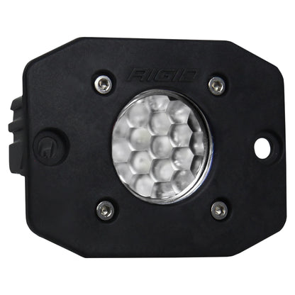 RIGID Industries Ignite Montaje empotrado difuso - Sencillo - Negro [20631]