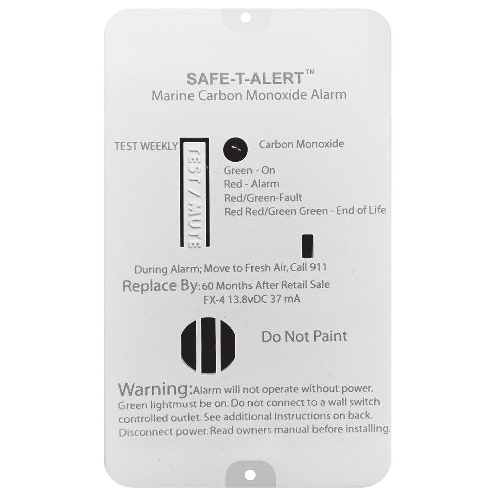 Alarma de monóxido de carbono Safe-T-Alert FX-4 [FX-4]