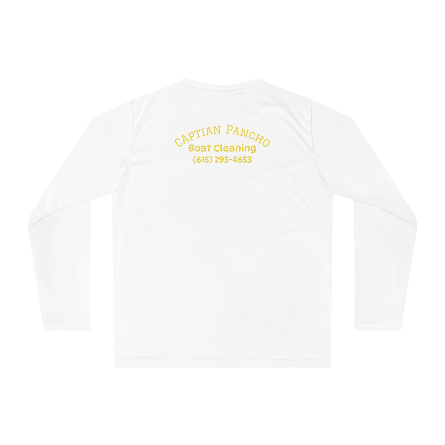 Pancho Performance Long Sleeve Shirt — Boat Cleaning for my friend Pancho Tee