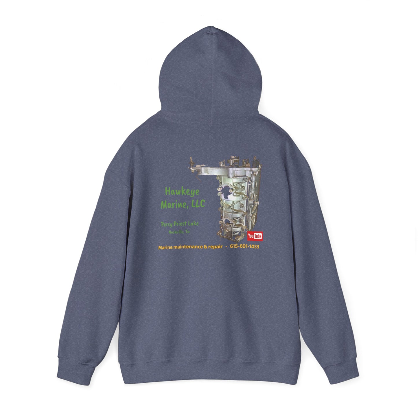 Hawkeye Marine - Unisex Heavy Blend™ Hooded Sweatshirt