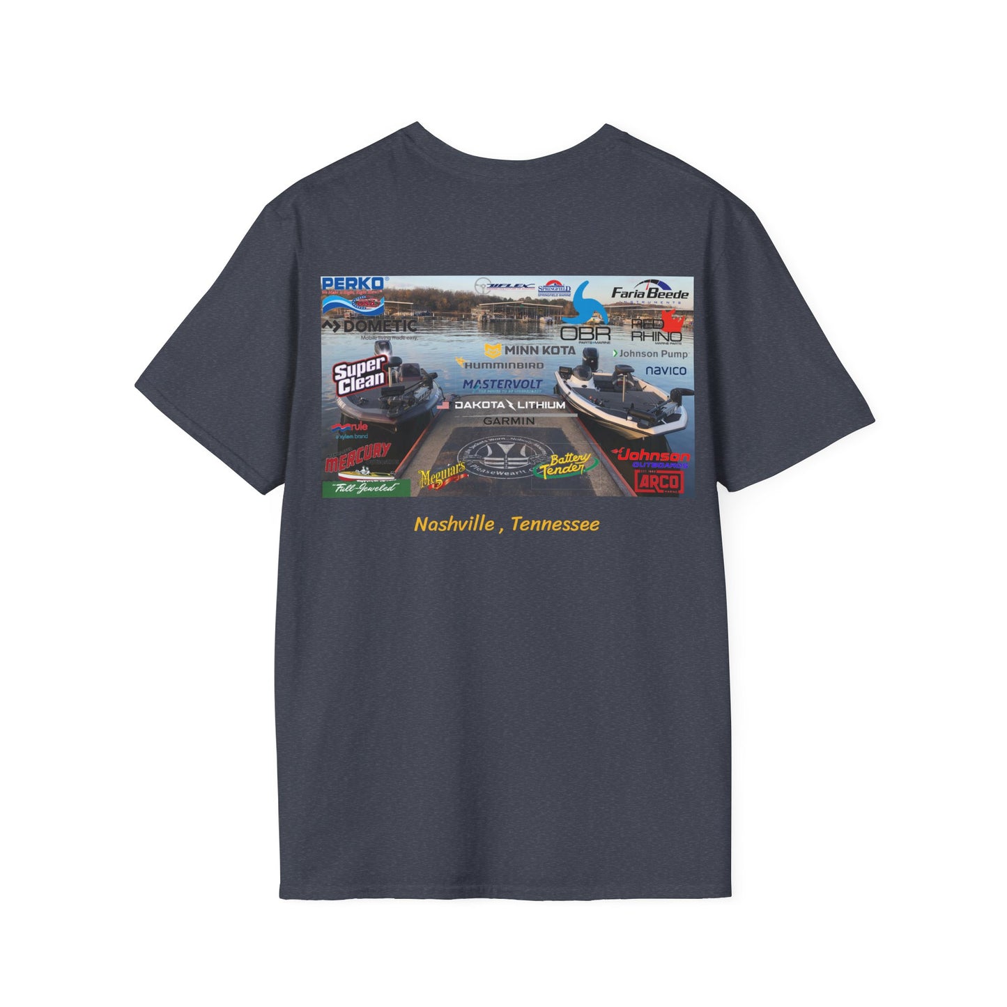 Hawkeye Marine - two boats Unisex Softstyle T-Shirt