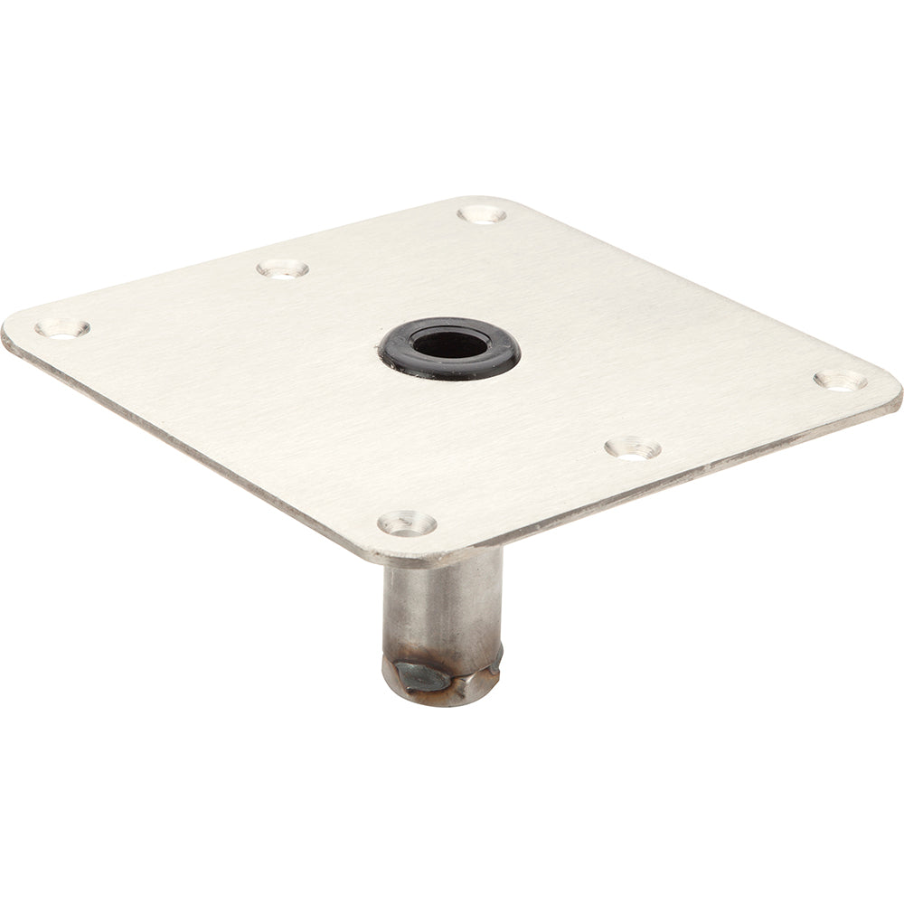 Attwood SWIVL-EZE 7x7 LockN-Pin Base de pasador de acero galvanizado de 3/4" [SP-67739-T]