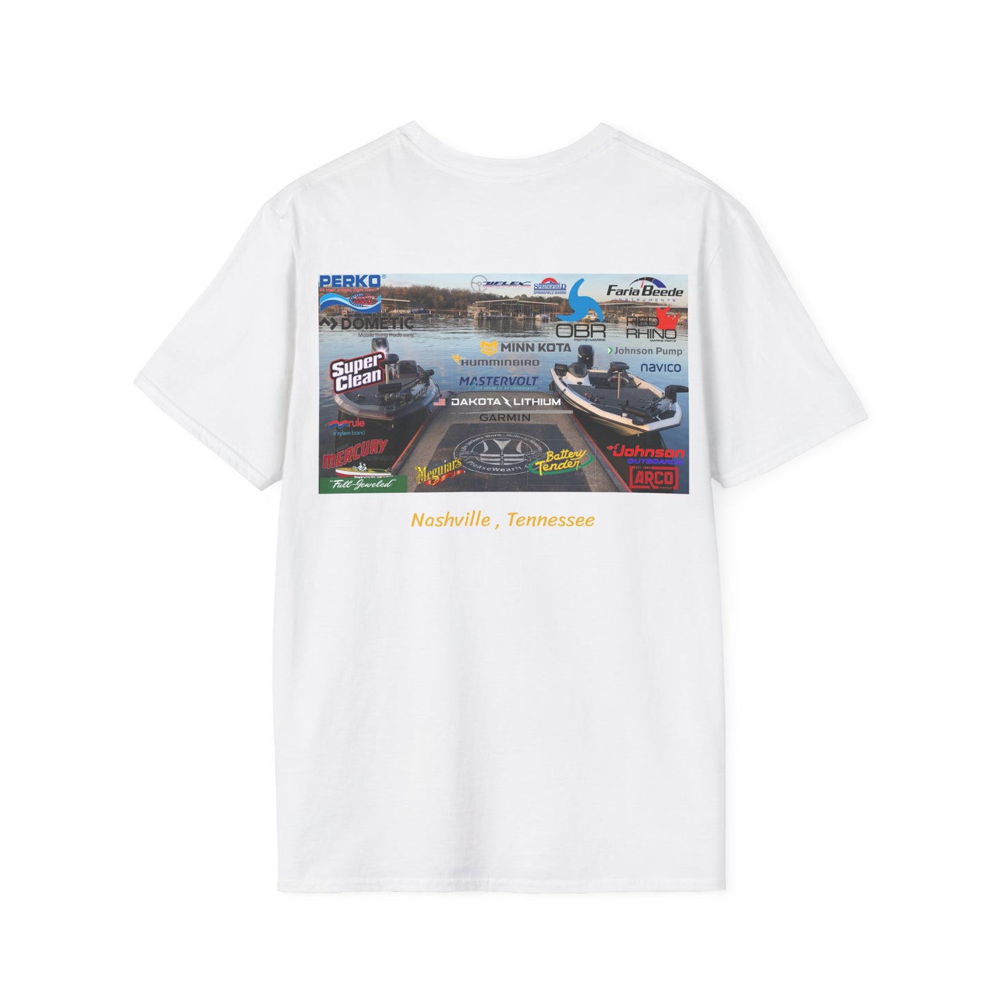 Hawkeye Marine - two boats Unisex Softstyle T-Shirt