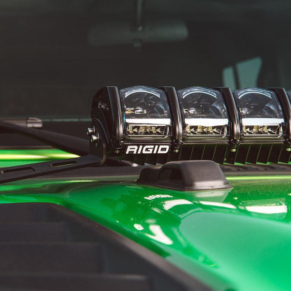 RIGID Industries 2018 Jeep Wrangler JL Adapt Soporte de capó f/20" Adapt barra de luces [41665]