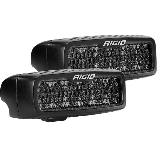 RIGID Industries SR-Q Series PRO Spot Diffused Midnight Montaje en superficie - Par [905513BLK]