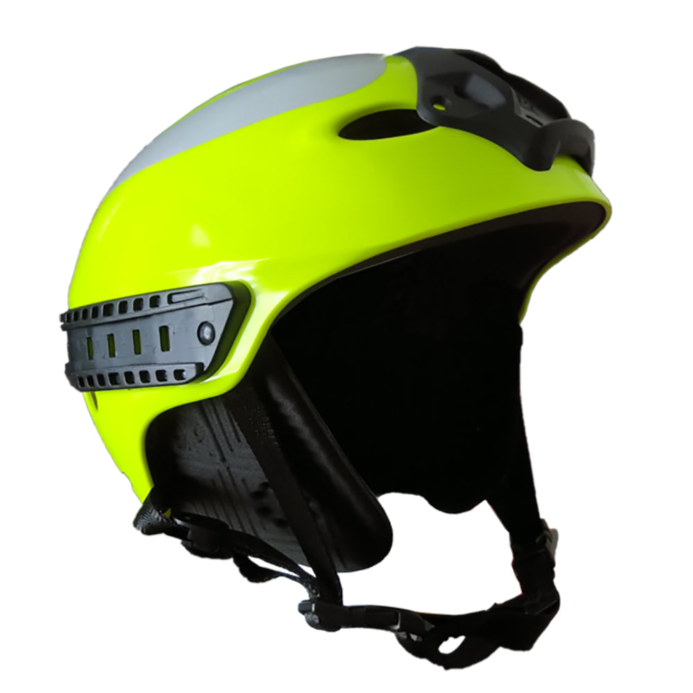 Casco acuático First Watch First Responder - Pequeño/Mediano - Amarillo de alta visibilidad [FWBH-HV-S/M]