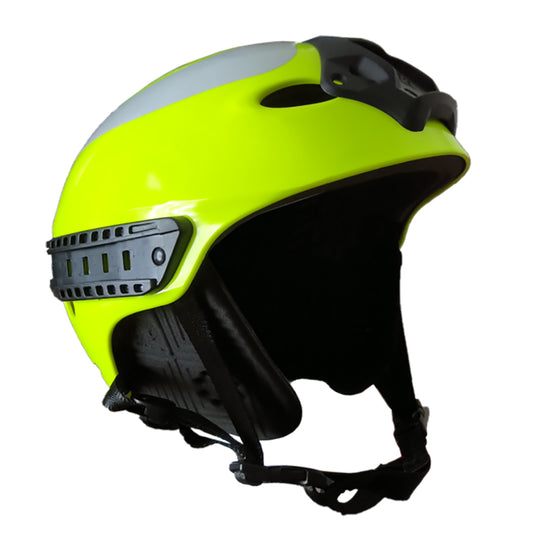 Casco acuático First Watch First Responder - Pequeño/Mediano - Amarillo de alta visibilidad [FWBH-HV-S/M]