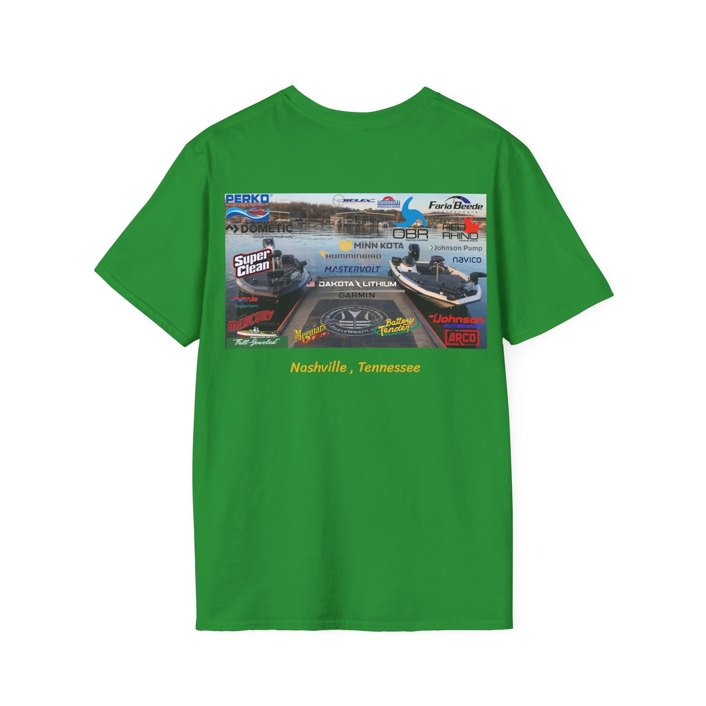 Hawkeye Marine - two boats Unisex Softstyle T-Shirt