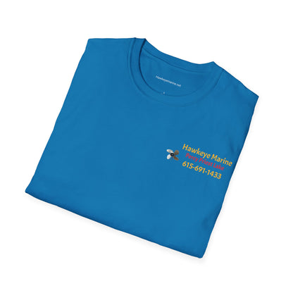 Hawkeye Marine - two boats Unisex Softstyle T-Shirt
