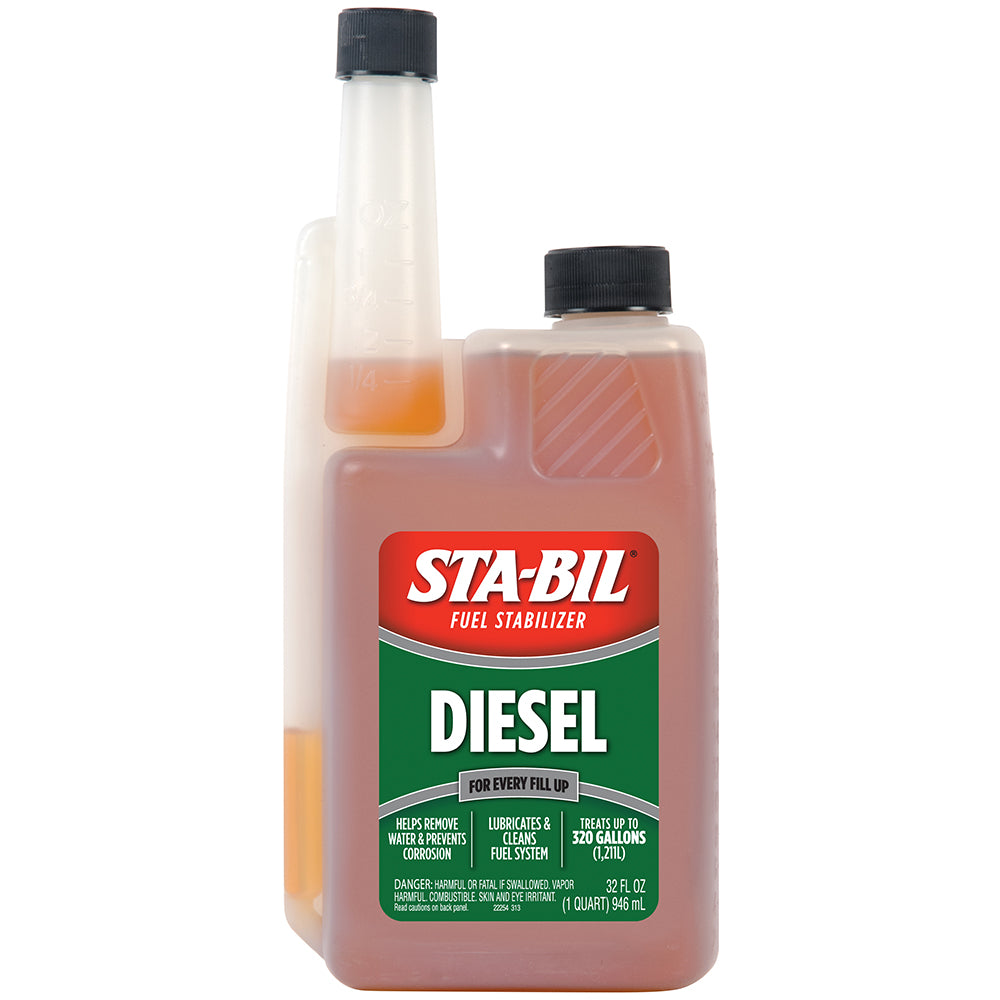 Mejorador del rendimiento del estabilizador de combustible de fórmula diésel STA-BIL - 32 oz [22254]