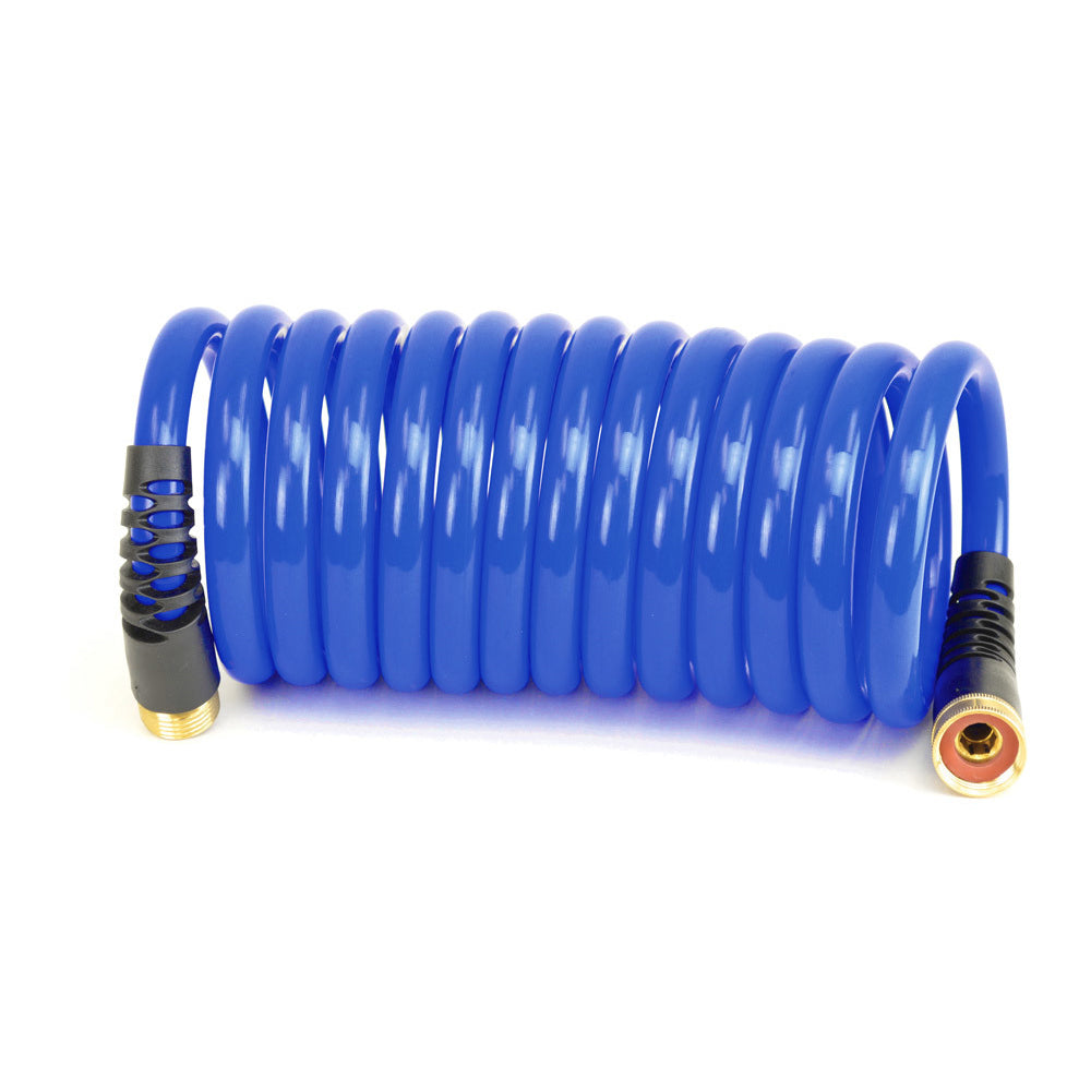 HoseCoil PRO 15 con doble alivio flexible Manguera de calidad HP de 1/2" de diámetro interior [HCP1500HP]