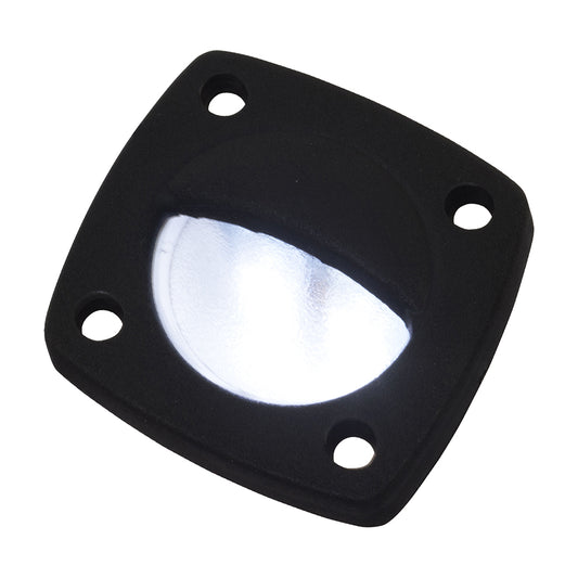 Luz utilitaria LED Sea-Dog blanca con placa frontal negra [401320-1]