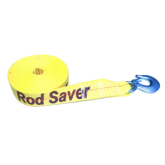 Reemplazo de correa de cabrestante de servicio pesado Rod Saver - Amarillo - 2" x 25 [WSY25]