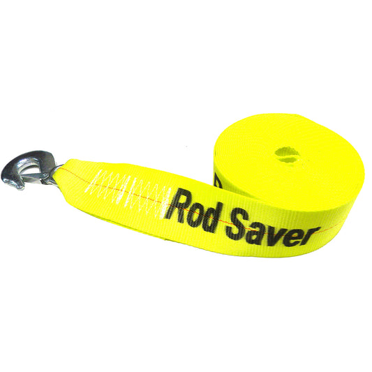 Reemplazo de correa de cabrestante de servicio pesado Rod Saver - Amarillo - 3" x 20 [WS3Y20]