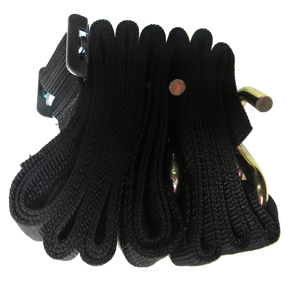 Amarre para la borda del cubo con rodillo protector de varilla - 2" x 10 [GW2/10]