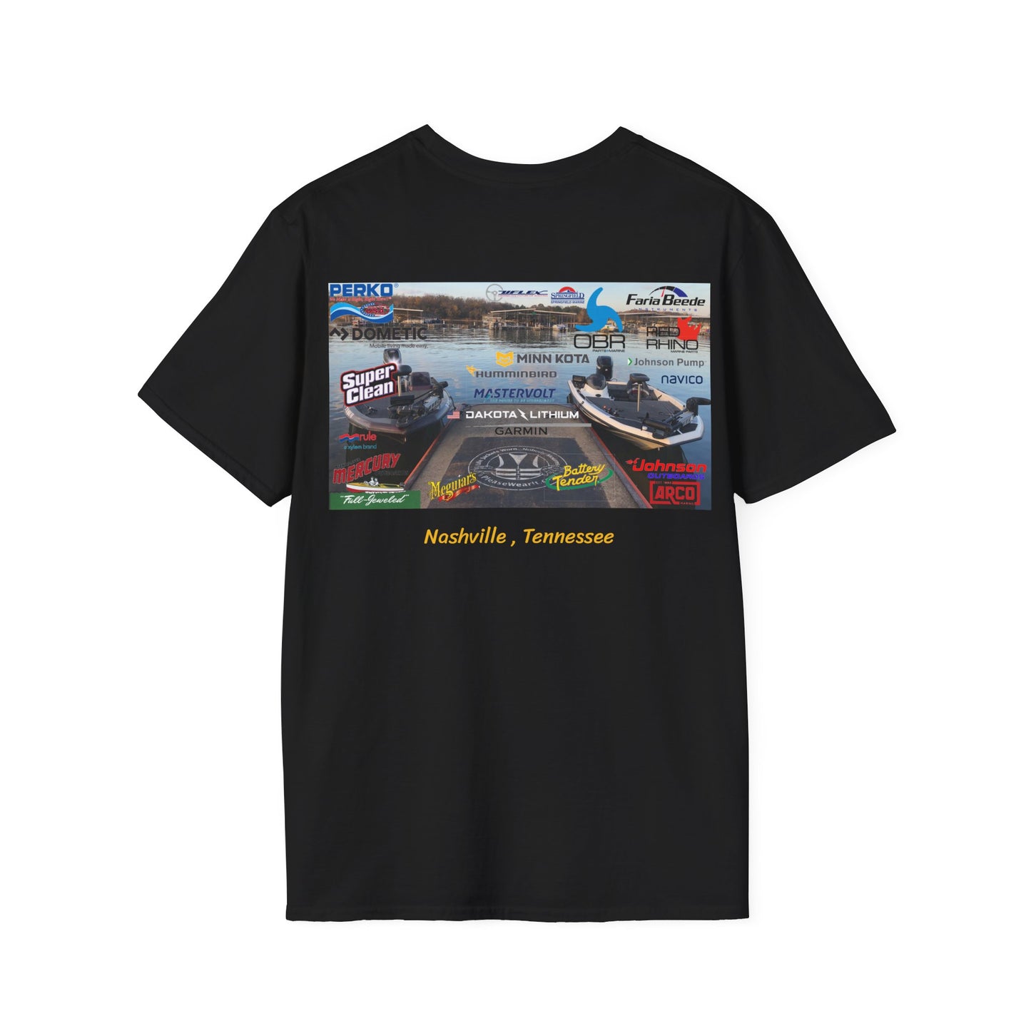 Hawkeye Marine - two boats Unisex Softstyle T-Shirt