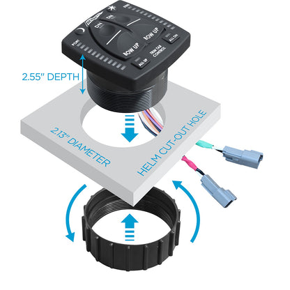 Unidad de indicación Bennett One Box para sistema eléctrico BOLT [OBI9000-E]