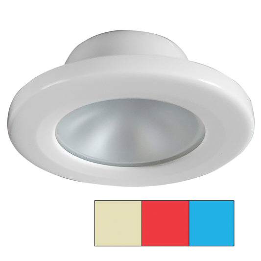 i2Systems Apeiron A3120 Luz de montaje con tornillo - Rojo, Blanco cálido Azul - Acabado blanco [A3120Z-31HCE]