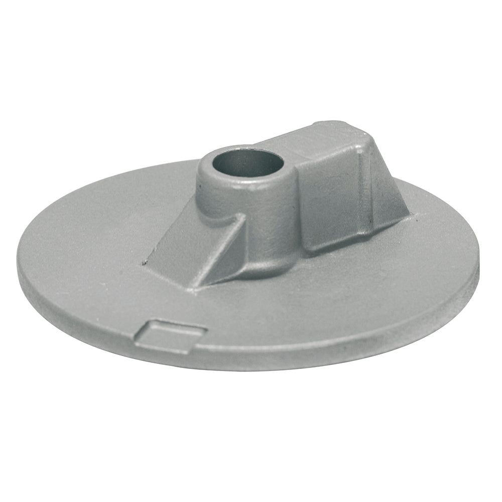 Ánodo de lengüeta de ajuste plano de aluminio Tecnoseal Mercury/Mercruiser - Sin roscas [00835AL]