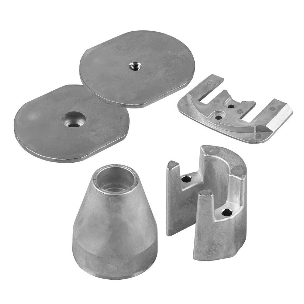 Kit de ánodo de aluminio Tecnoseal para dentrofueraborda Yanmar ZT350-ZT370 [KITYANMARSTDAL]