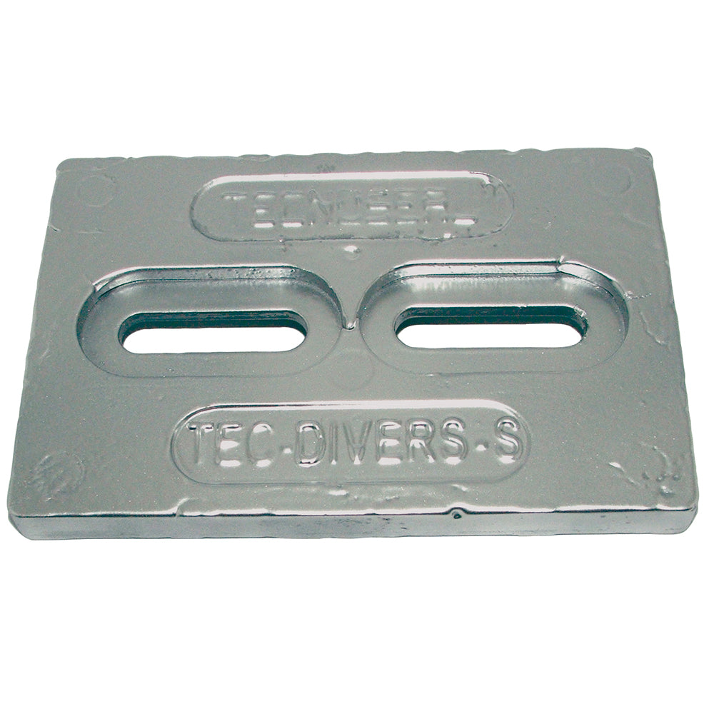 Tecnoseal Mini Ánodo de Placa de Zinc 6" x 4" x 1/2" [TEC-DIVERS-S]