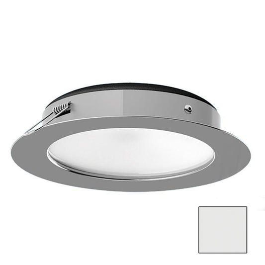 i2Systems Apeiron Pro XL A526 - Luz de montaje con resorte de 6W - Blanco frío - Acabado en cromo pulido [A526-11AAG]