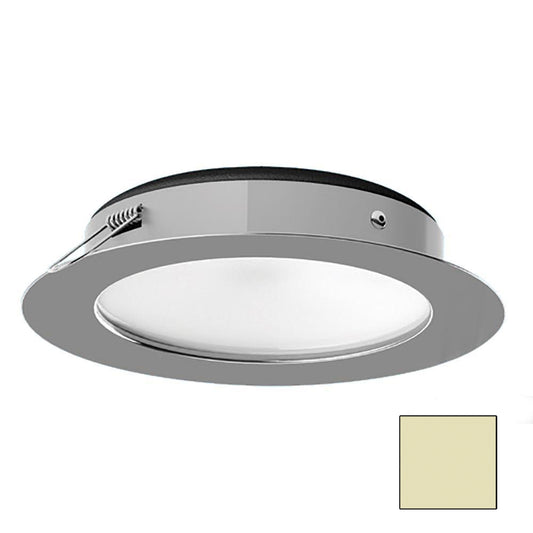 i2Systems Apeiron Pro XL A526 - Luz de montaje con resorte de 6W - Blanco cálido - Acabado en cromo pulido [A526-11CBBR]