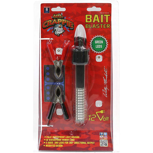 TH Marine Mr. Crappie Bait Blaster - Luz verde subacuática [LED-34143-DP]