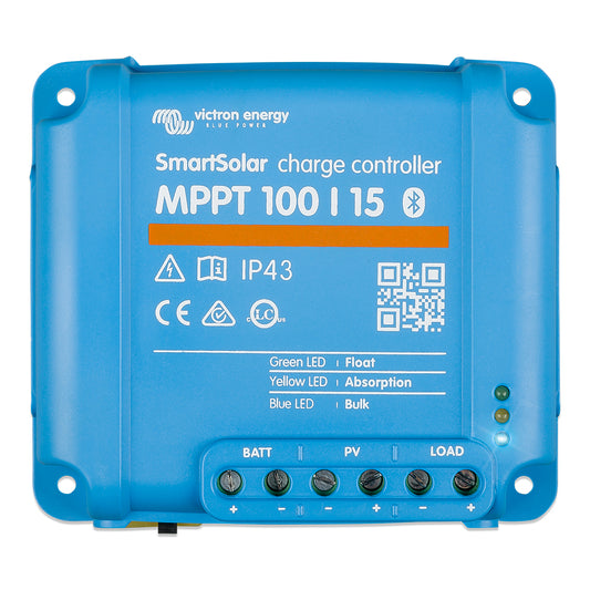 Controlador de carga Victron SmartSolar MPPT - 100 V - 15 A - Aprobado por UL [SCC110015060R]