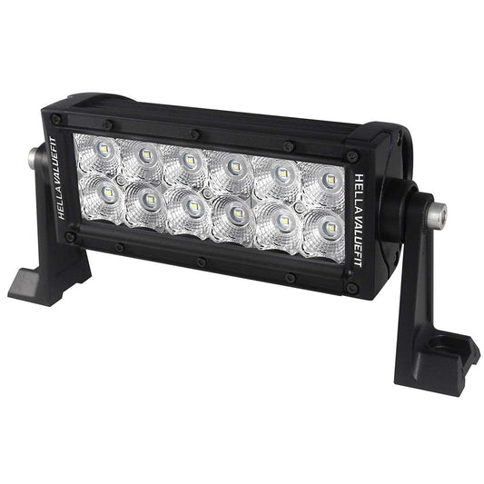 Barra de luz de inundación LED Hella Marine Value Fit Sport Series 12 - 8" - Negro [357208001]