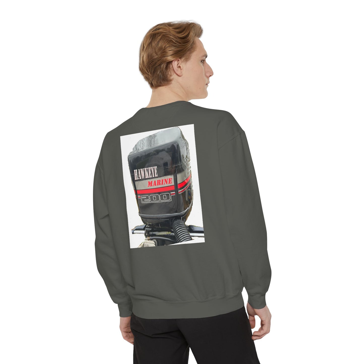 Hawkeye Marine - Unisex Garment-Dyed Sweatshirt