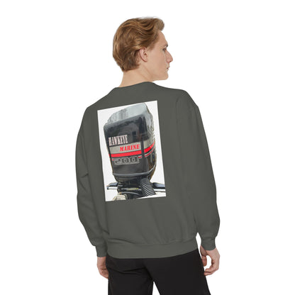 Hawkeye Marine - Unisex Garment-Dyed Sweatshirt