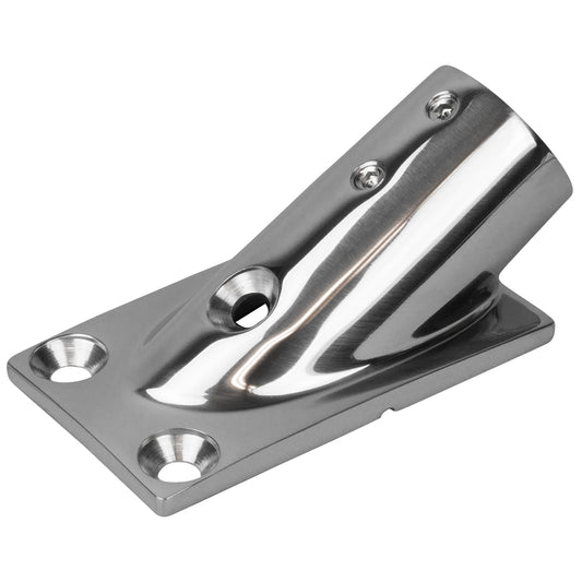 Base de riel Sea-Dog Base rectangular Acero inoxidable 30 316 - 1-7/8" x 3-3/16" - 1" OD [281301-1]