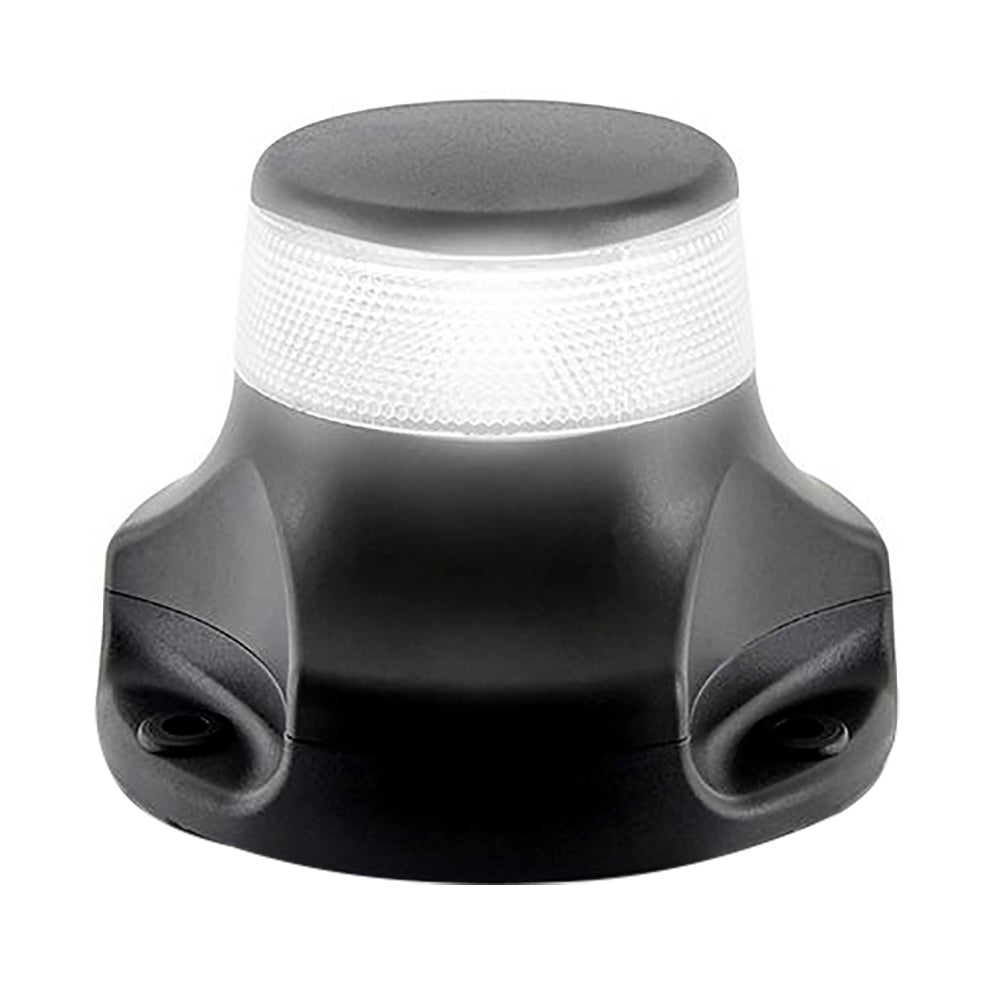 Hella Marine NaviLED PRO 360 - Montaje en superficie blanco redondo de 2 nm - Carcasa negra [980910121]