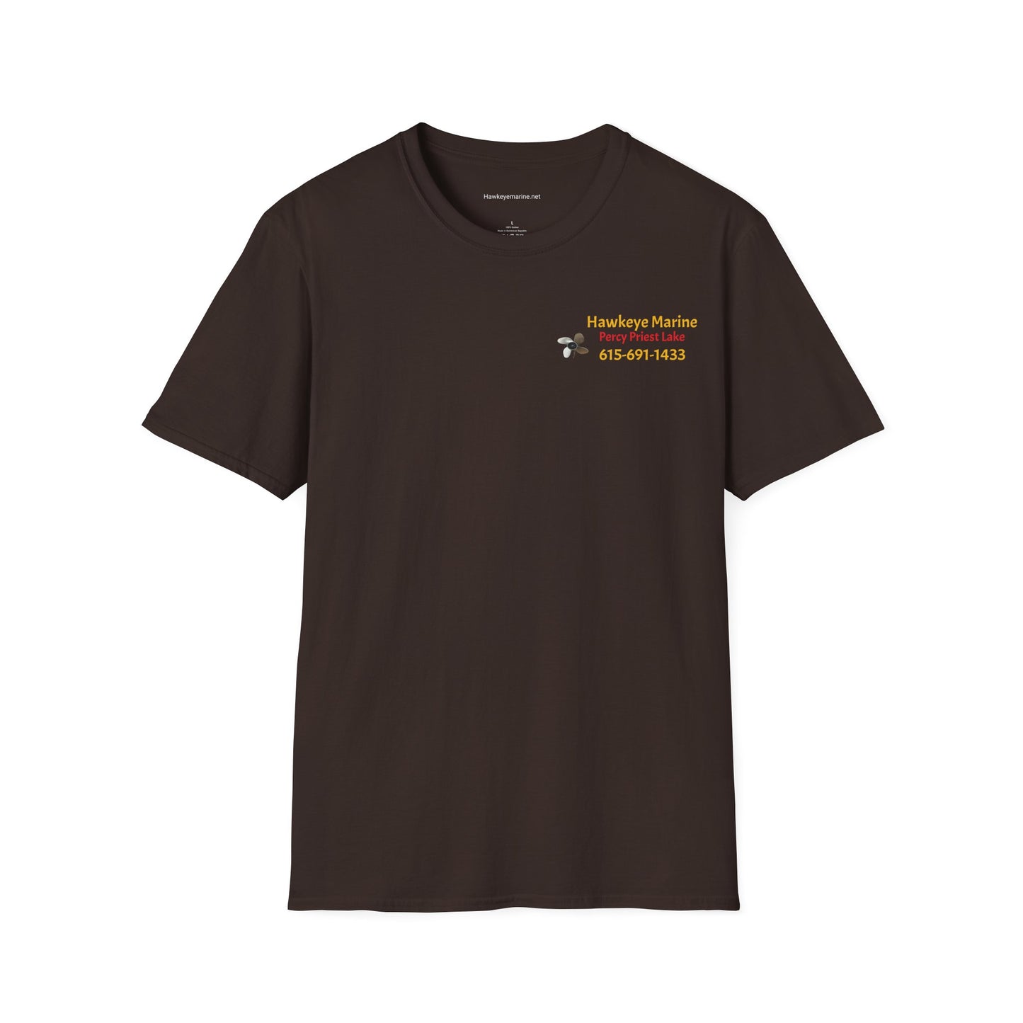 Hawkeye Marine - two boats Unisex Softstyle T-Shirt