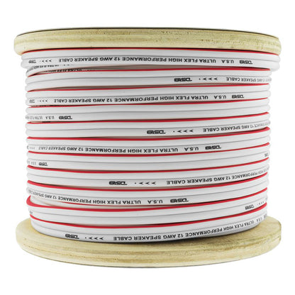 DS18 HYDRO Cable de altavoz OFC de grado marino 12 GA - 150 rollos [MOFC12GA150SW]