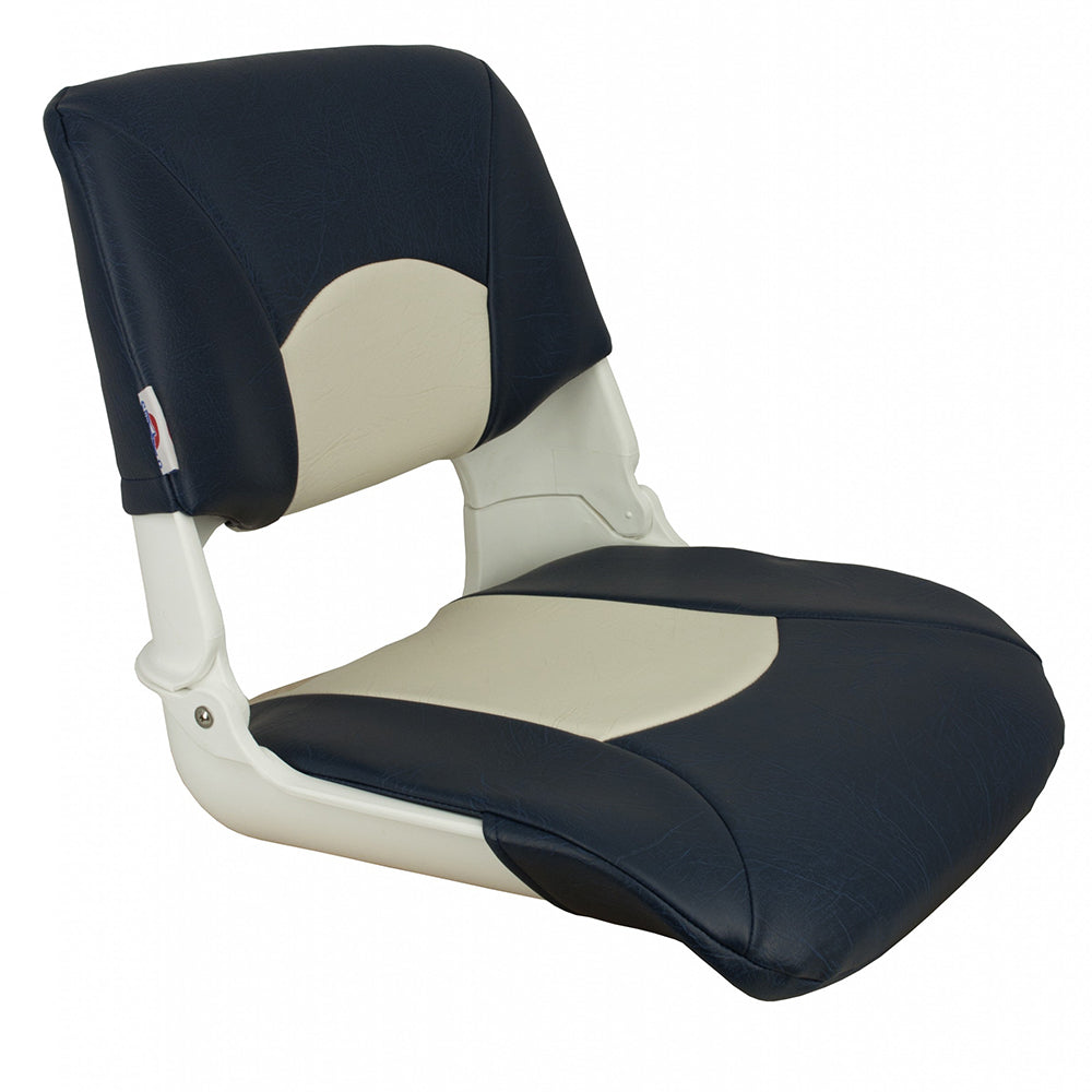 Springfield Asiento estándar Skipper plegable - Blanco/Azul [1061016]