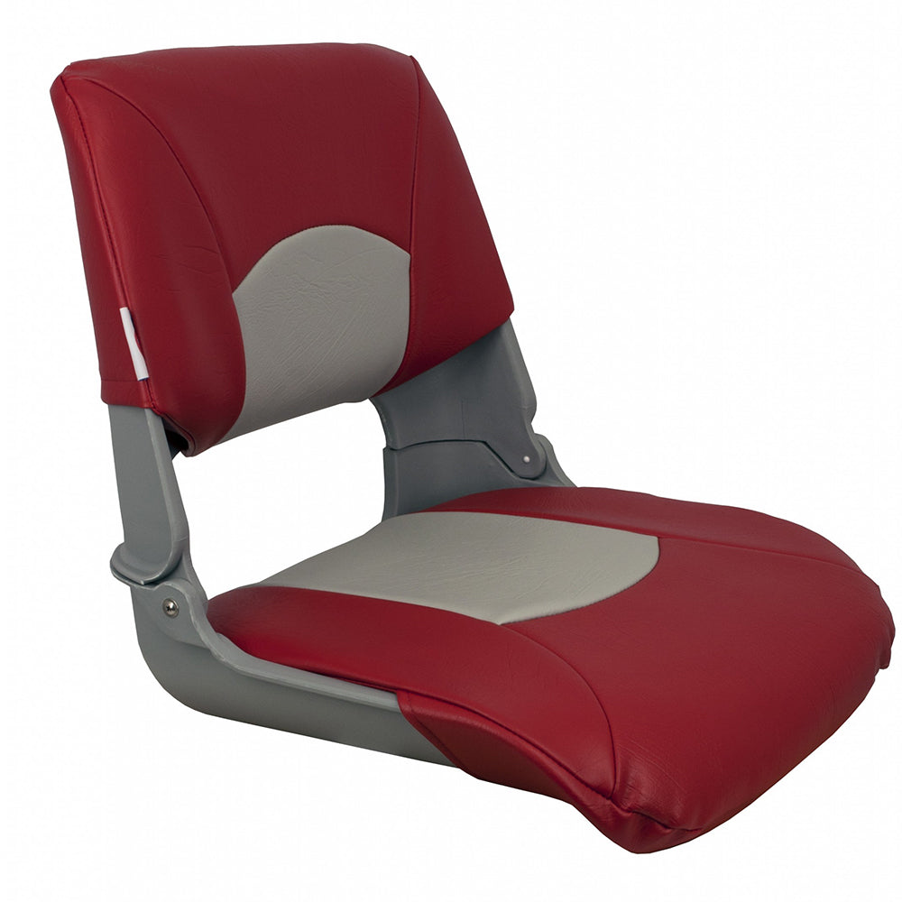 Asiento estándar Springfield Skipper plegable - Gris/Rojo [1061018]