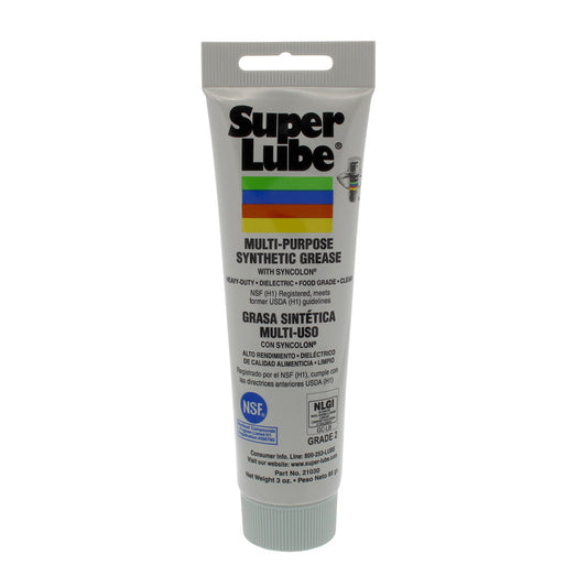 Grasa sintética multiusos Super Lube con Syncolon - Tubo de 3 oz [21030]