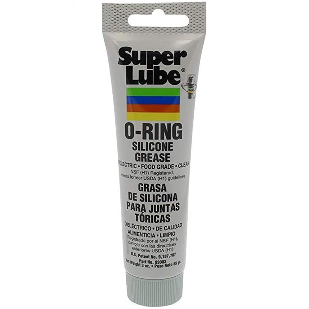 Grasa de silicona con junta tórica Super Lube - Tubo de 3 oz [93003]