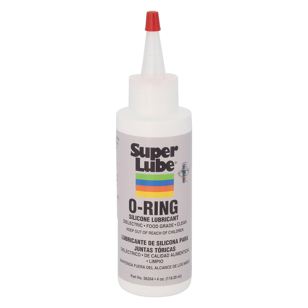 Lubricante de silicona con junta tórica Super Lube - Botella de 4 oz [56204]