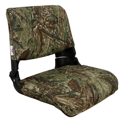 Asiento plegable Springfield Skipper Premium - Persiana de pato de roble musgoso con carcasa negra [1061021]